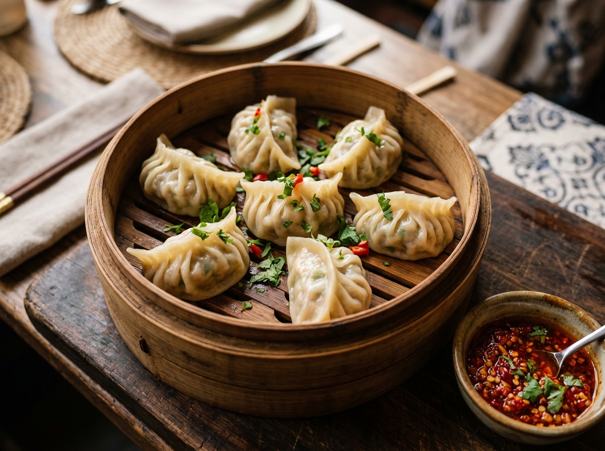 Steamed Momos
